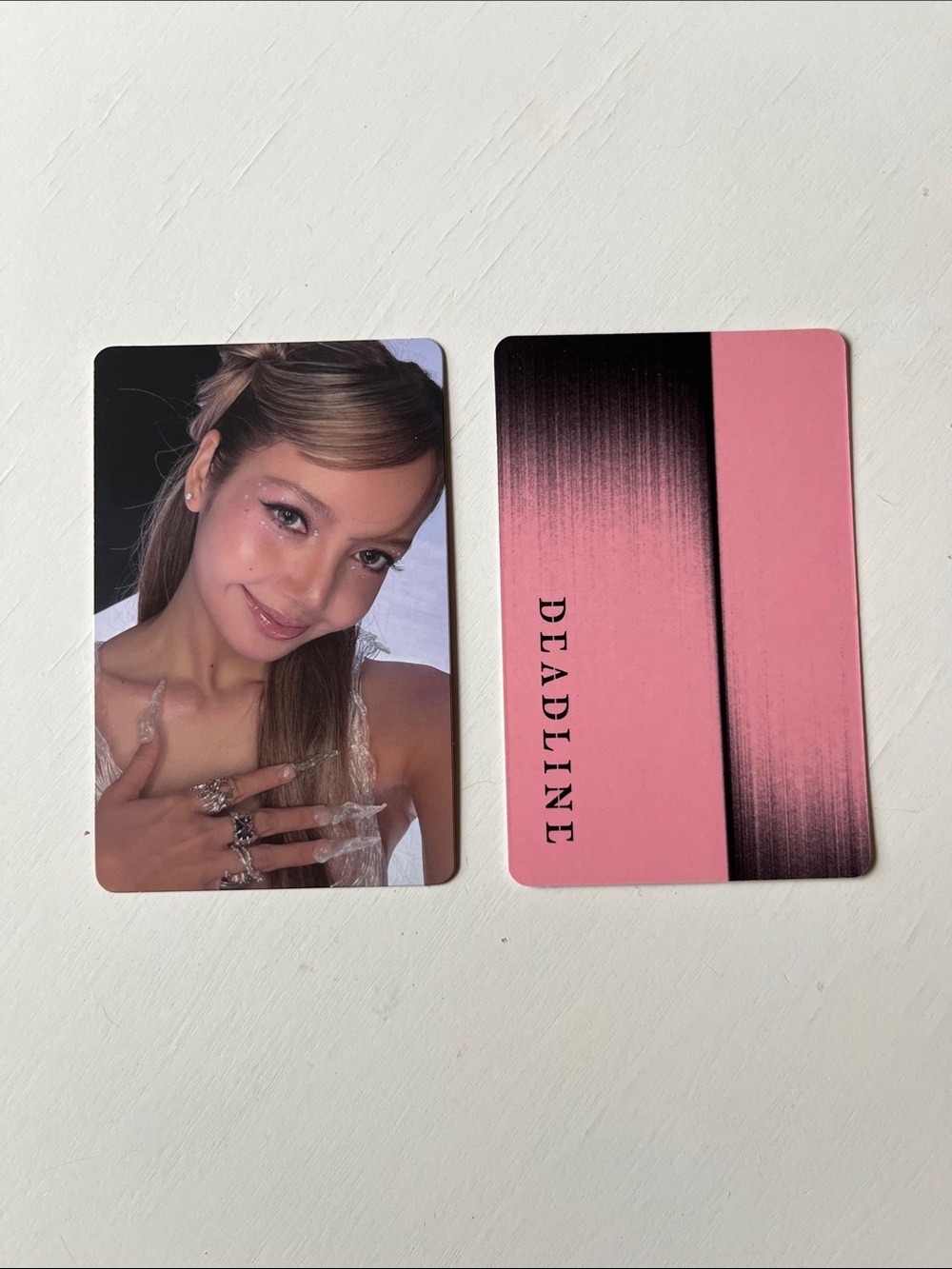 BlackPink DEADLINE Photocard (Lisa)